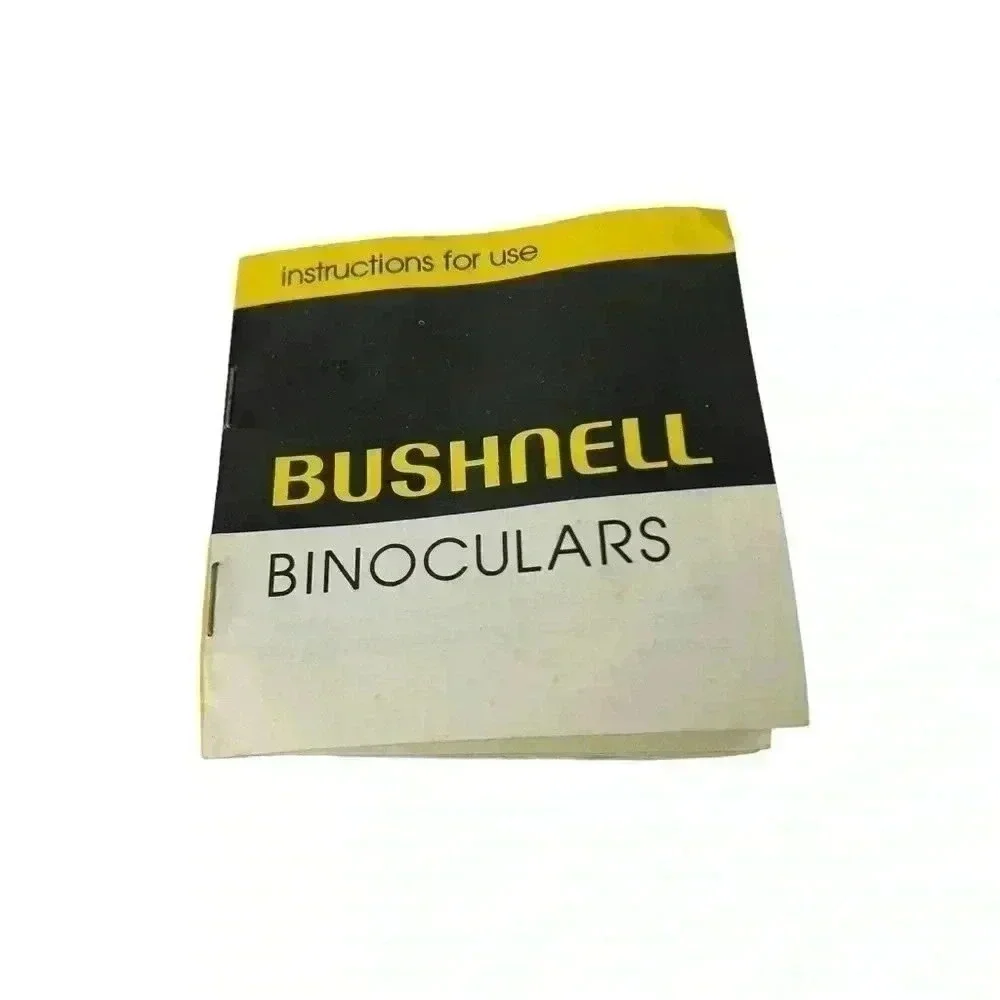 Vintage Bushnell Ensign 7x35 Binoculars Insta-Focus Optics, Case, Retro
